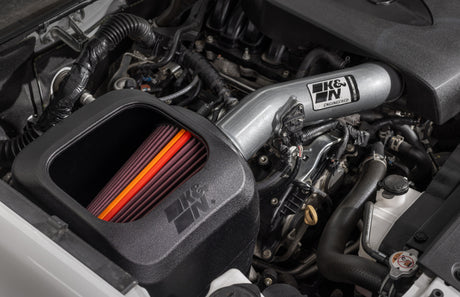K&N 70-9039 NextGen Aluminum Cold Air Intake Installed on Toyota Tacoma 3.5L V6