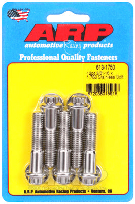 ARP 3/8-16 x 1.750 12pt SS Bolts (5/pkg)