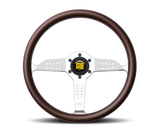 Momo Super Grand Prix Steering Wheel 350mm Mahogany Wood/Pol Spokes