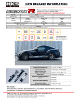 HKS Hipermax R DB42 Full Kit | 80310-AT003