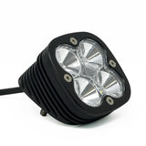 Baja Designs Squadron Pro flush mount LED light pod work scene pattern clear lens