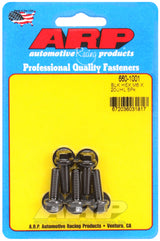 ARP M6 x 1.0 x 20 Hex Black Oxide Hex Bolts (5/pkg)