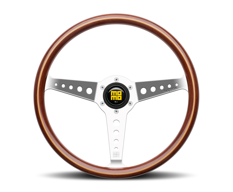 Momo California Wood Steering Wheel 360mm Mahogany Wood/Pol Spokes