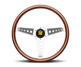 Momo California Wood Steering Wheel 360mm Mahogany Wood/Pol Spokes