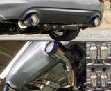 HKS Q50 VQ37 Dual Hi-Power Titanium Tip Catback Exhaust | 32009-BN005