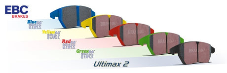 EBC DP41888R Yellowstuff front brake pad hardware and pad detail
