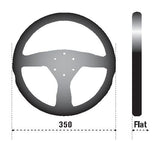 Sparco Strwhl L505 Lap 5 Blk/Blk/Blk