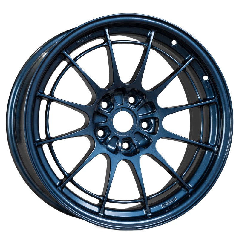 Enkei NT03+M 18x9.5 5x114.3 40mm Offset 72.6mm Bore Misty Blue Wheel