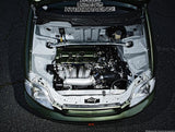 Hybrid Racing Silicon Cold Air Intake for K swap EG/EK/DC Black