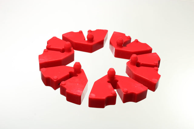 Red Energy Suspension polyurethane cush drive damper set for 1999–2007 Suzuki Hayabusa