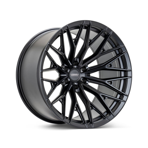 Vossen HFX-6 22x10 - 8x170 - ET-18 - Super Deep Face - 125.1 - Satin Black Wheel