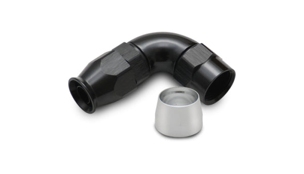 Vibrant 28906 -6AN 90 Degree High Flow PTFE Hose End Fitting