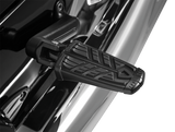 Kuryakyn 5657 Spear Footpegs satin black installed 
