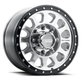 Method MR315 17x8.5 +25mm Offset 8x6.5 130.81mm CB Polished Wheel - Gloss Black Lip