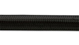 Vibrant -4 AN Black Nylon Braided Flex Hose (10 foot roll)