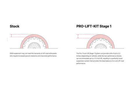 Eibach Stage 1 Pro-Lift Illustration Guide