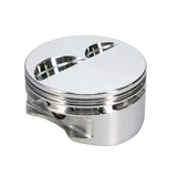 Manley Chevrolet Small Block Piston Set - 4.030in Bore 1.280in CH, -4.00 CC