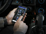aFe SCORCHER BLUE Bluetooth power module for Toyota Tundra and Sequoia i-FORCE MAX hybrid - mobile app