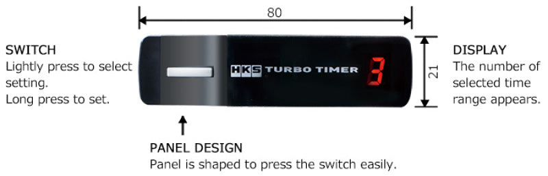 HKS Turbo Timer X | 41001-AK012