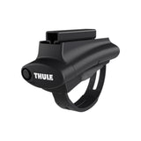 Thule oversized raised rail roof rack feet black