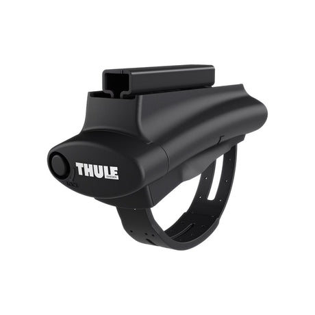 Thule oversized raised rail roof rack feet black