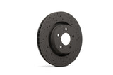 Hawk Talon Drilled and Slotted Rear Brake Rotor Set | HTC5011