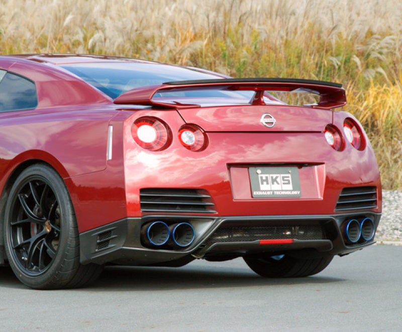 HKS RACING MUFFLER R35 GT-R w/ SILENCER | 31008-KN002