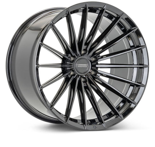 Vossen HFX-4 22x10 - 6x135 - ET-18 - Super Deep - 87.1 - Gloss Black Wheel – performance automotive part SKU VOSHFX4-2F26