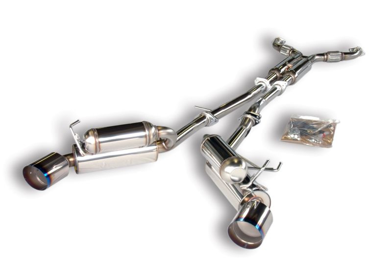 HKS 03-06 350z Dual Hi-Power Titanium Tip Catback Exhaust | 32009-BN001
