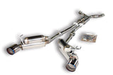 HKS 03-06 350z Dual Hi-Power Titanium Tip Catback Exhaust | 32009-BN001
