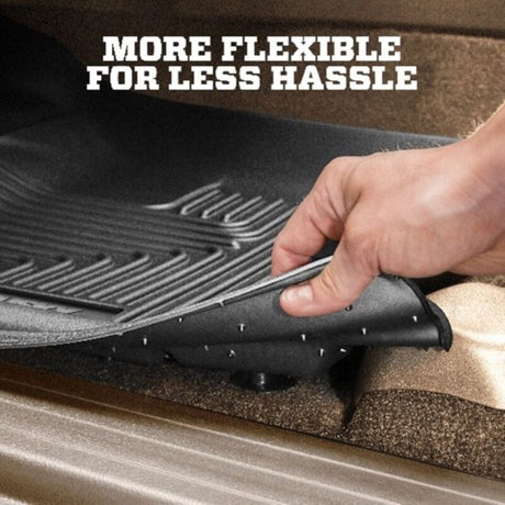 Husky WeatherBeater second seat floor mat fitment for Toyota Tacoma Hybrid