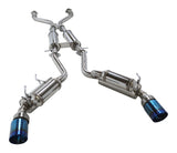 HKS 09+ 370z Dual Hi-Power Titanium Tip Catback Exhaust (requires removal of emissions canister shie | 32009-BN004