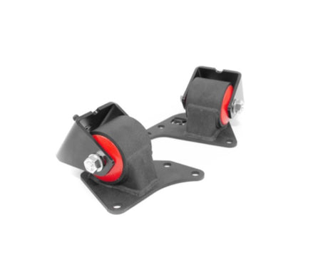 Innovative 99-00 Mazda Miata NB 1.8L Black Steel Replacement Engine Mounts  75A Bushings (No Trans Mount)