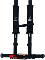 DragonFire Racing Harness- H-Style- 4-Point- 2in Youth- Black