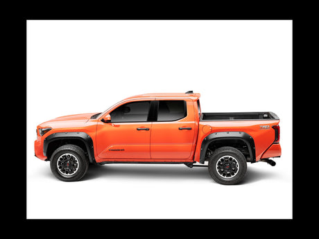 Husky Liners matte black pocket style fender flares for 2024–2026 Toyota Tacoma Side View