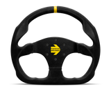 Momo MOD30 Steering Wheel 320mm Black Suede/Black Spokes/1 Stripe