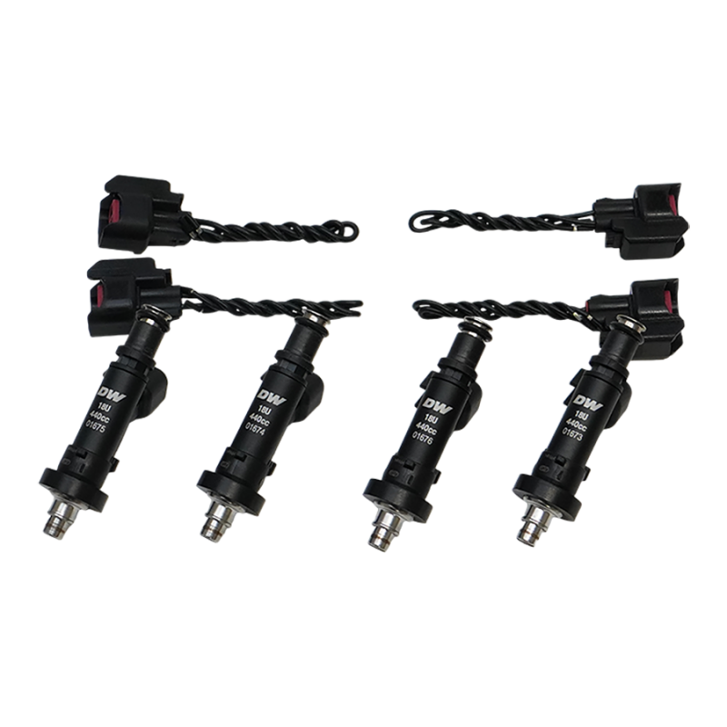 DeatschWerks 18U-04-0450-4 450cc injectors for Honda Acura B D F H Series