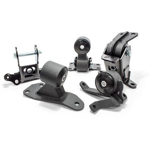 Innovative 06-11 Civic K-Series Black Steel Mounts 75A Bushings (Not K24 Trans)