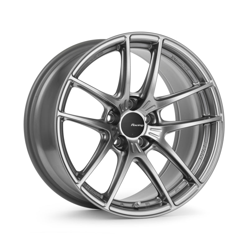 Enkei NVR5 18x9.5 5x100 +45 Dark Hyper Silver split five-spoke wheel