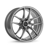 Enkei NVR5 18x9.5 5x100 +45 Dark Hyper Silver split five-spoke wheel