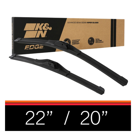 K&N Edge beam wiper blade set 22/20 inch