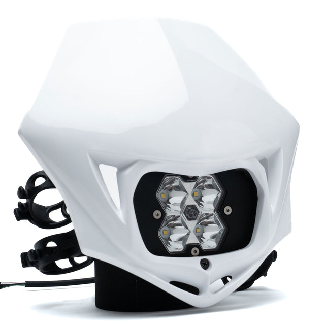Baja Designs 84-7000-WT Squadron 2.0 Sport motorcycle headlight kit