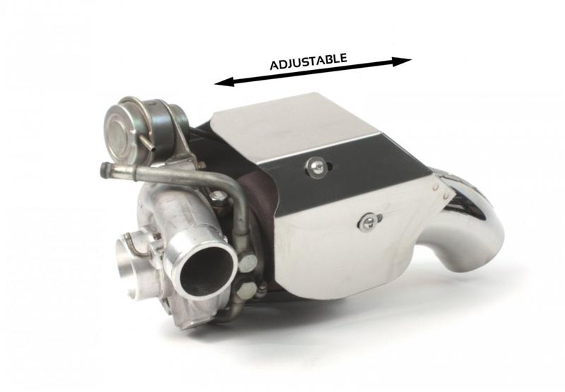 Perrin 04-11 Subaru STi / 05-08 Legacy GT / 02-11 WRX / 04-09 Forester XT Brushed Turbo Heat Shield