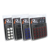 Project Kics R40 Iconix Lug Nut Caps 12x1.5 (Plastic) 20 pcs