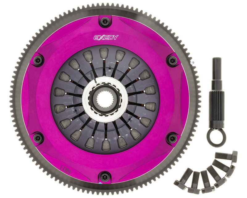 Exedy 1993-1994 Nissan Skyline GTR L6 Hyper Twin Cerametallic Clutch Sprung Center Disc Pull Type | NM042SD