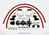 Wilwood 260-14241-BK remote tandem master cylinder with pushrod 7/8-inch bore hardware and accessories