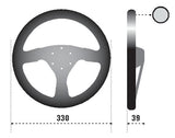 Sparco Strwhl 323 Suede Black