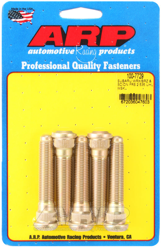 ARP Subaru WRX, BRZ & FR-S Extended Studs | 100-7729