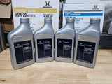 Genuine OEM Acura ATF-DW1 automatic transmission fluid 4 quart kit