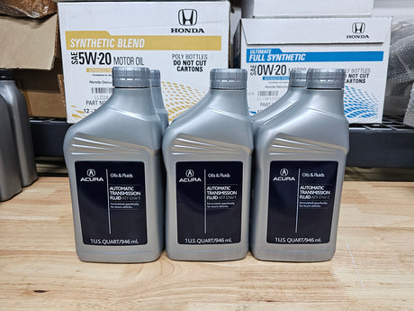 Genuine OEM Honda Acura ATF-DW1 automatic transmission fluid 6 quart kit